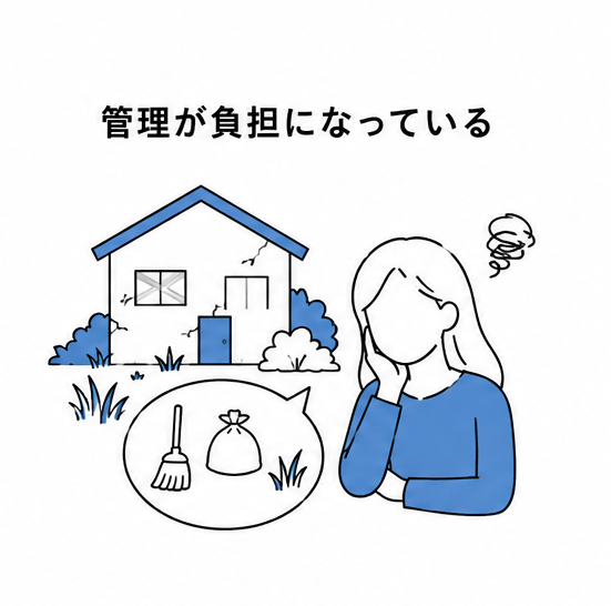 管理が負担